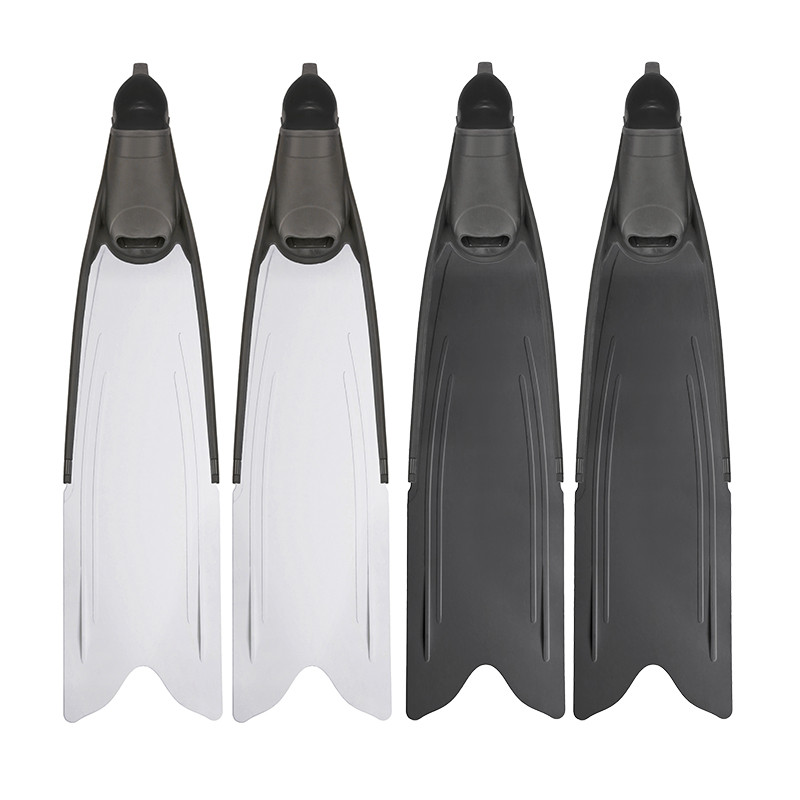 Custom Professional Diving Fins Long Blade Swim Flipper Carbon Fiber Freediving Fins