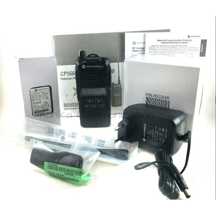 CP1300 HT MOTOROLA UHF 403-447 4W ORI NEW GARANSI 1 TAHUN