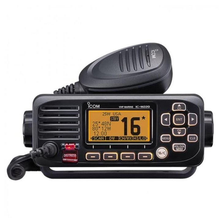 ICOM HM-237B HAND MICROPHONE IC-M220 SPEAKER MIC HM237B HM237 ORI