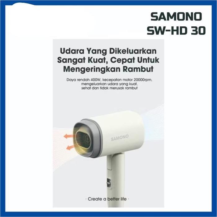 SAMONO HAIR DRYER HD30 GARANSI RES BATAM