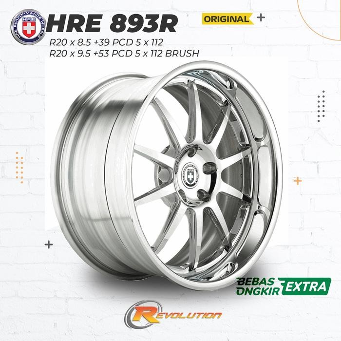Terlaris Velg Mobil Hre 839R Forged Original 20Inch - W210, W220, Audi A6, Dll.