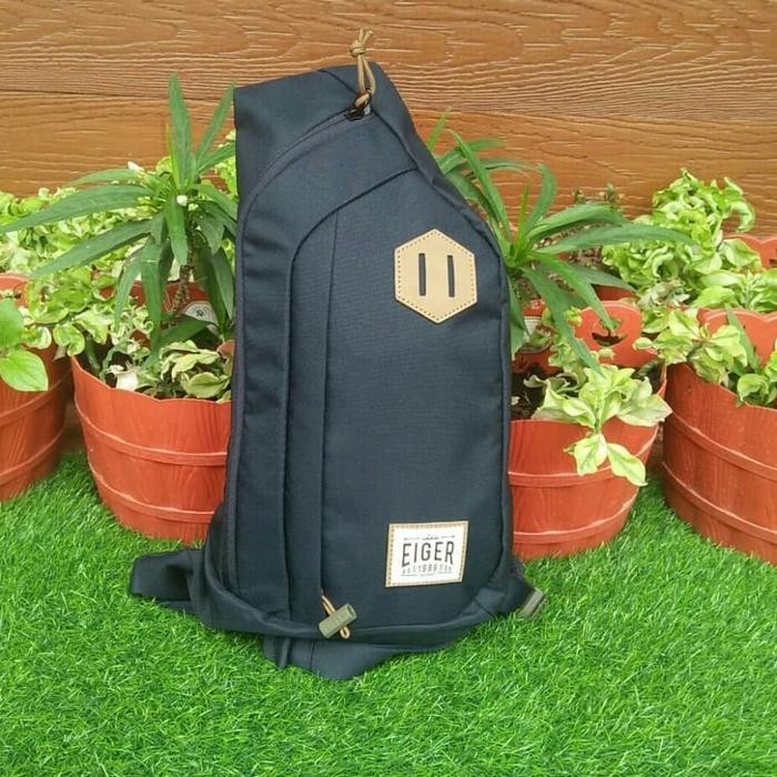 Tas Selempang Eiger 910004626 002 Navy Route Sling Bag best seller
