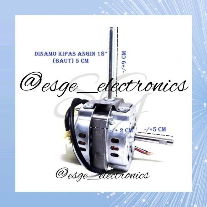 ORI DINAMO KIPAS ANGIN BALING BESI 18 INCHI DINAMO MESIN KIPAS ANGIN 18 INCH MODEL BAUT DAN ULIR