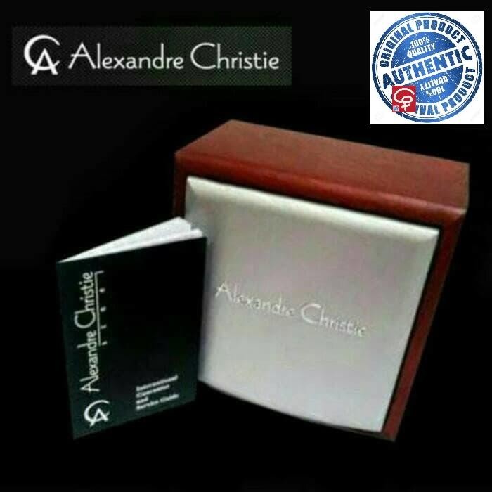 Alexandre Christie Ac2757 Ac 2757 Blue Rose Jam Wanita Original Promo 