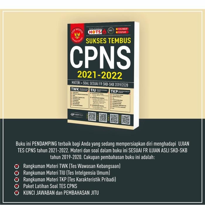 Buku CPNS 2021 - 2022 : Sukses Tembus CPNS 2021-2022 - Tim Master ASN