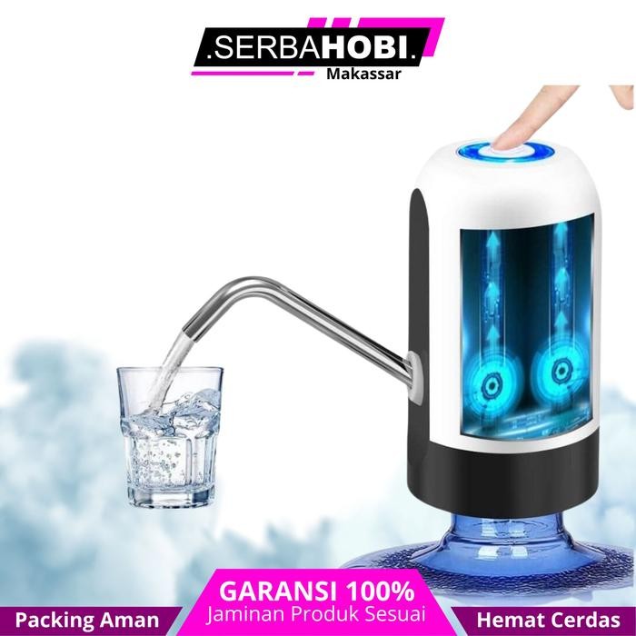 Pompa Galon Elektrik Otomatis Usb Rechargeable Pompa Air Galon Murah Terlaris - Alat Sedot Air Galon