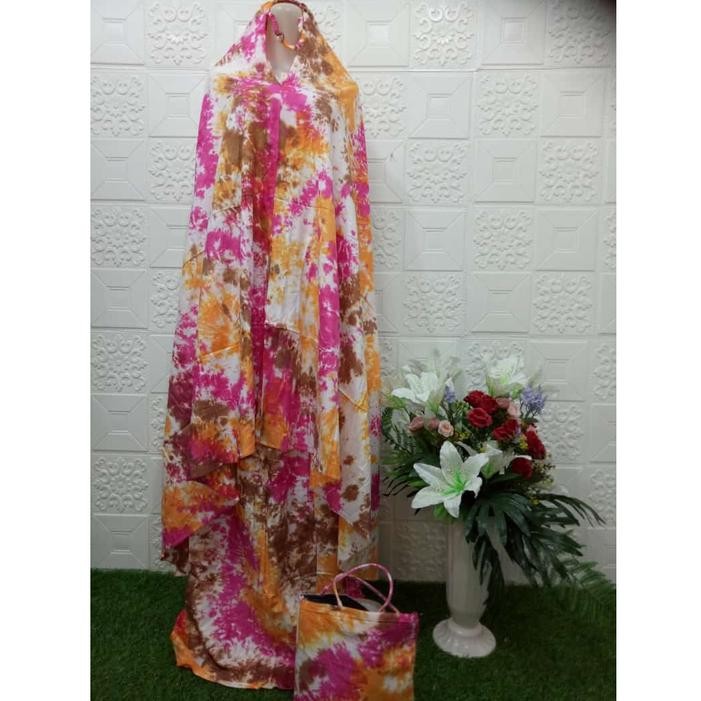 Mukena Dewasa Jumbo Bali TieDye