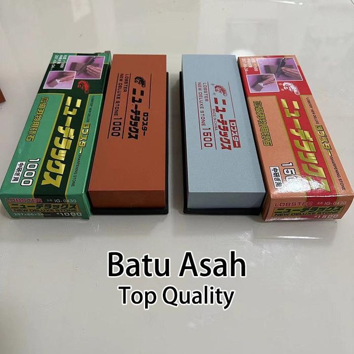 DJJ Batu Asahan Pisau Grid Whetstone Knife Sharpener Batu Asah Professional Pengasah Pisau Whetstone