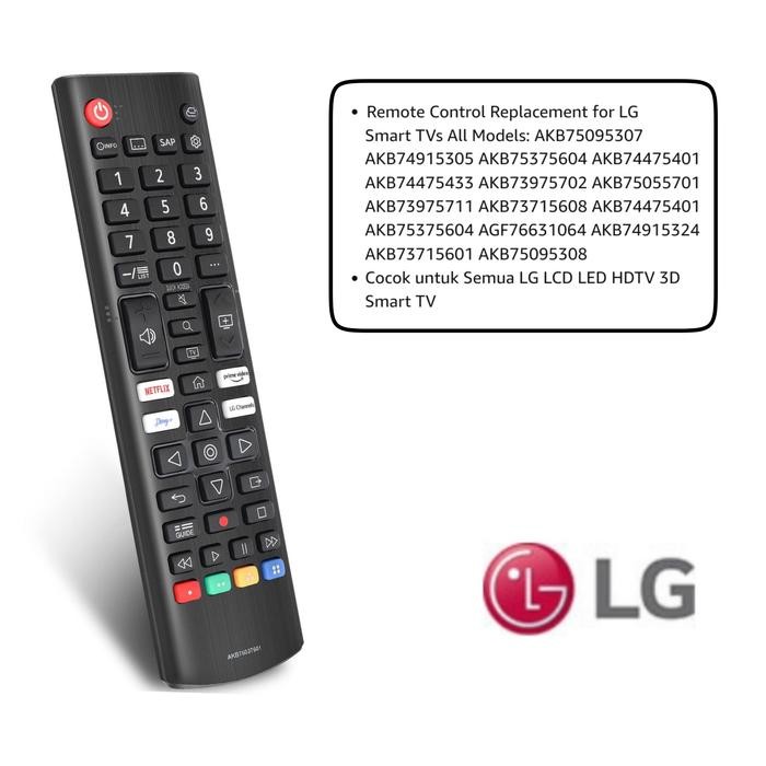 Remote TV LG LCD LED Remote Original LG Smart TV All Models