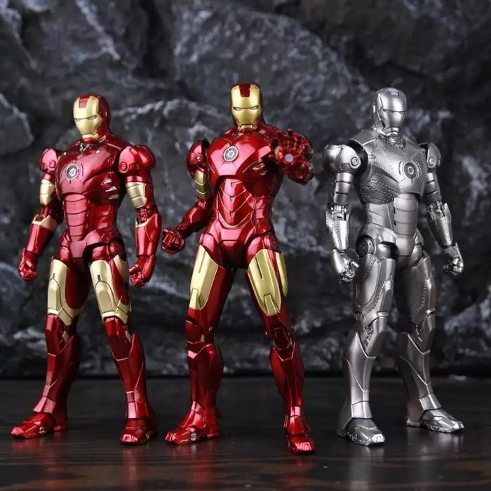 Ready Marvel ZDToys Avengers Ironman Mark 3 Zd Toys Original Figure
