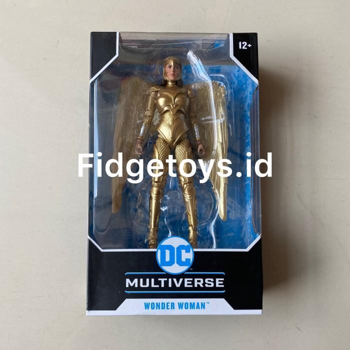 Ready McFarlane Toys DC Multiverse Wonder Woman Gold Armor Action Figure