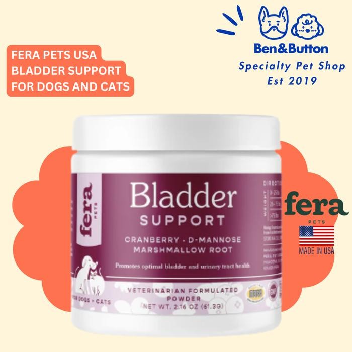 wdde- Fera Pet Organics - Bladder Support For Dogs And Cats