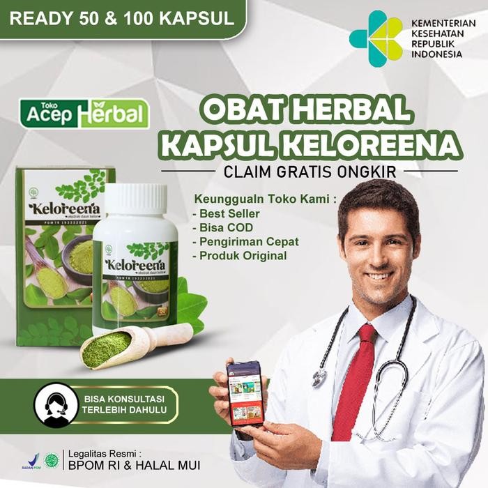 54t4- Keloreena Herbal - Cacingan Anak Dewasa Gatal Anus Gatal Dubur Cacing Kremi Kurang