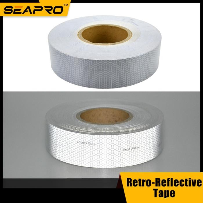 IMPA 330189 Retro Solas Reflective Tape Marine Silver Solas Tape