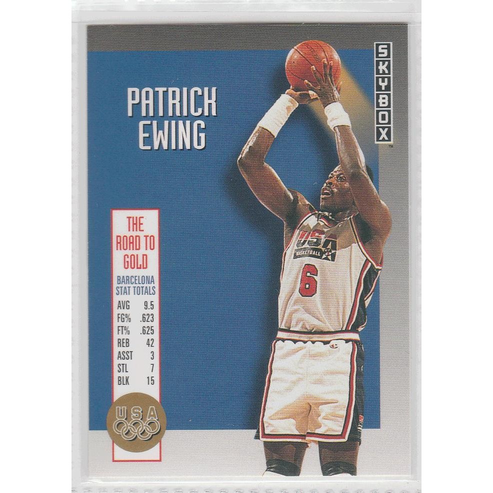 7q81 1992-93 Skybox The Road To Gold #Usa8 Patrick Ewing