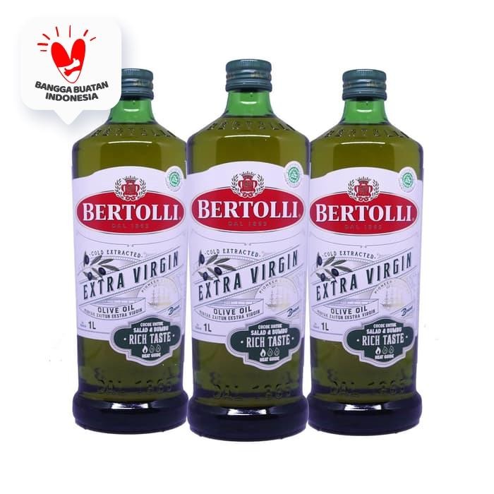 3kyl- Bertolli Extra Virgin Olive Oil Minyak Zaitun 1 Liter