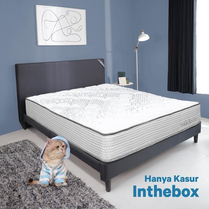 READY Kasur Spring Bed INTHEBOX Ukuran 160x200 (Queen) - FREE BANTAL G00D QU4LITY