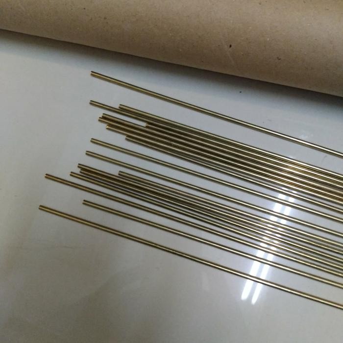 Import kawat las kuningan 3mm batangan Termurah
