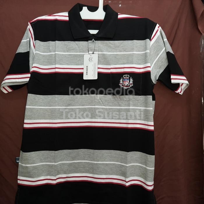 Kaos Domino Krah Kantong Depan Dewasa Kaos Pria Domino uk All Size new