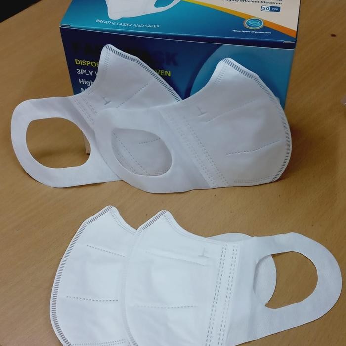 KJB masker duckbill 1box isi 50pcs CTC