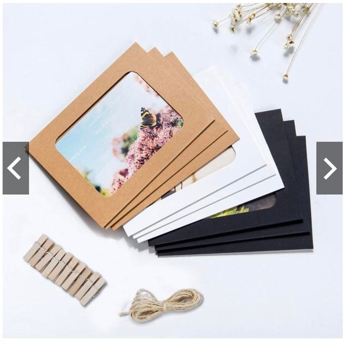 rurg- Frame Foto Kertas Gantung Photo Frame Bingkai Foto Polaroid