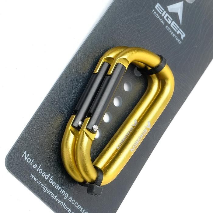 Sport13- Eiger 6 Mm D Carabiner 2 Pcs Keychain
