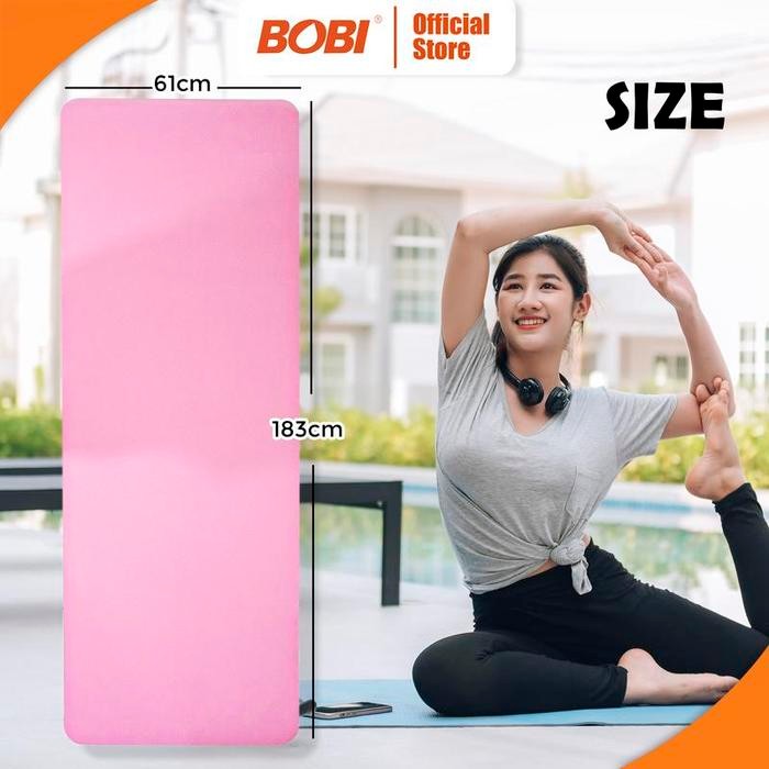 Yoga Mat / Matras Friendly Yoga Mat Anti Slip Tebal Premium
