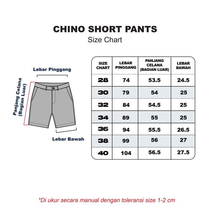 323r- Erigo Chino Short Flexi Fit Ricky Army - Celana Pendek Chino Unisex