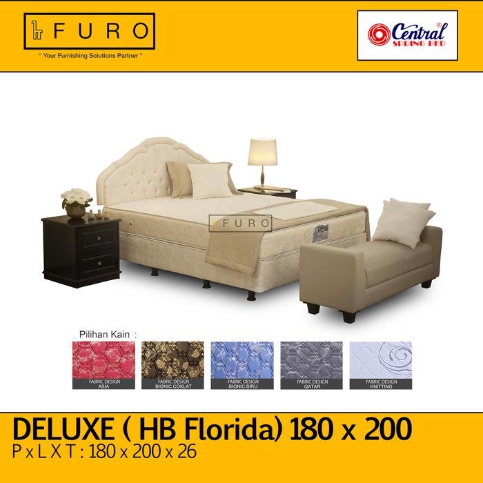 Springbed 180 x 200 CENTRAL Deluxe ( HB Florida ) FURO
