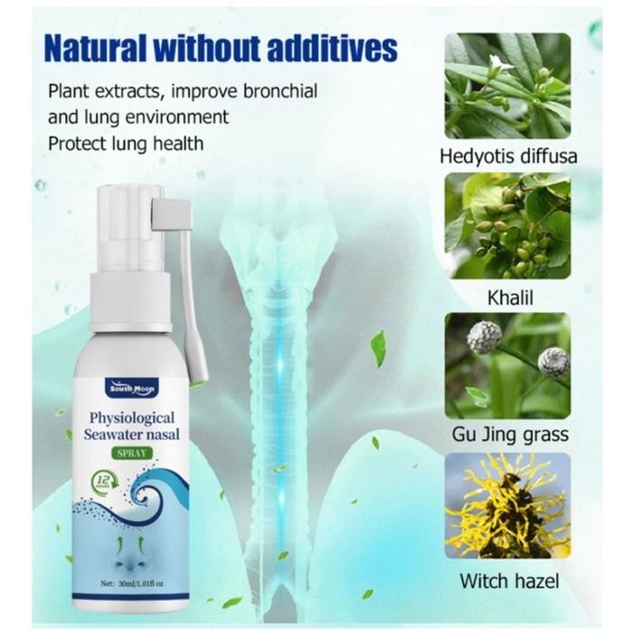 Nasal Spray Semprotan Hidung Air laut fisiologis Rhintis Spray Spray Sinusitis Nasal Sinusitis