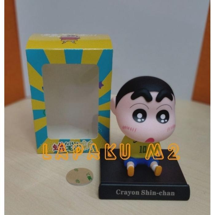 HOT SALE MINIATUR/PAJANGAN DASBOARD MOBIL BOBBLEHEAD SINCHAN TERMURAH