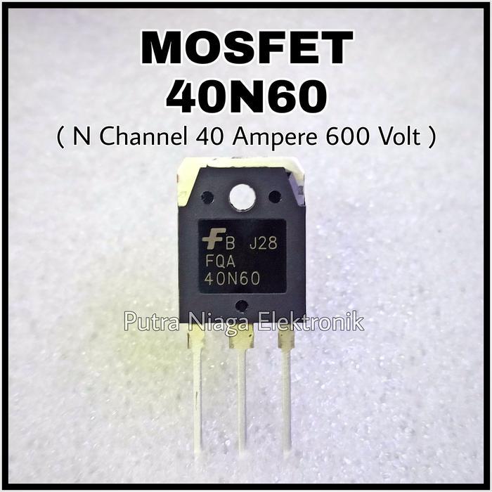 MOSFET 40N60 N CHANNEL FQA40N60 / POWER MOSFET 40A 600V
