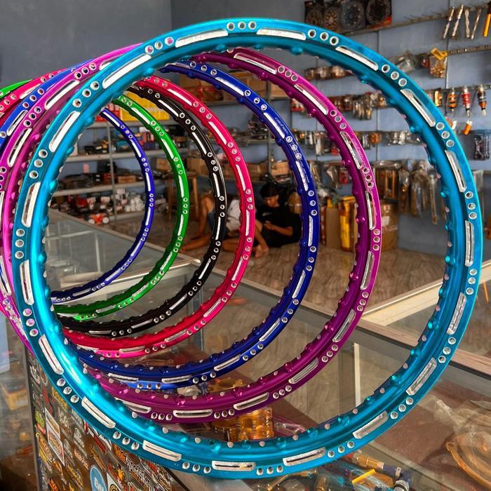 Velg Rossi Coak Bubut Bolong Ukuran 120 140 160 Ring 17 /18 Vleg Pasti Promo