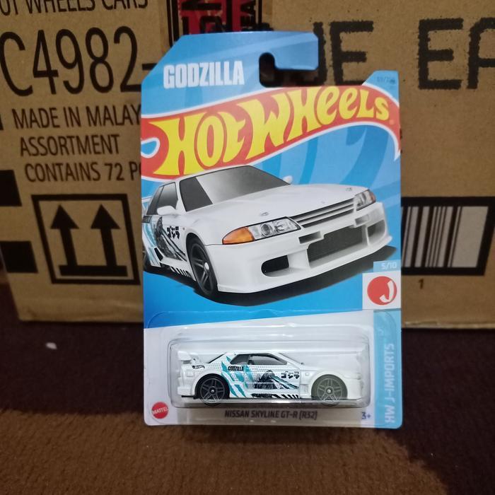 Hotwheels Nissan Skyline Gtr R32 Godzilla Terbaru 