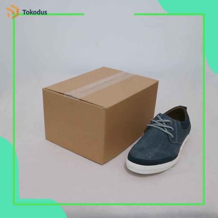(ISI 100) KARDUS PACKING/STORAGE/PENYIMPANAN BOX 27X20X14,5CM POLOS B/F-FLUTE CORRUGATED SINGLE WALL
