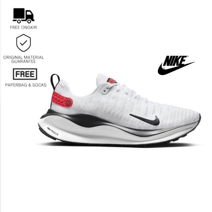 Nike React Infinity Run 4 Flynknit White Platinum Tint Men's Road Running Shoes