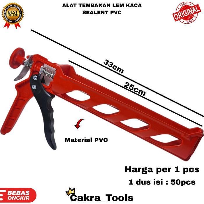 Alat Tembakan Lem Silicone PVC / Tembakan Lem Silikon Botol Sealent