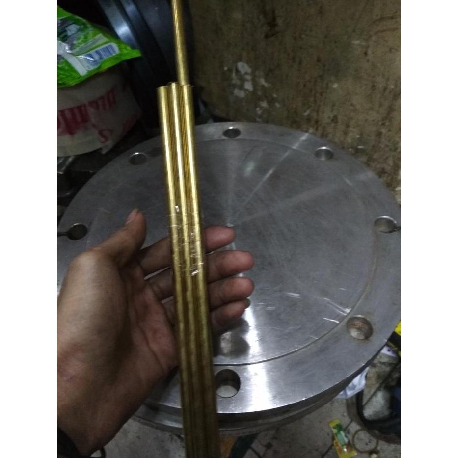 Terbaru Pipa Kuningan Od 5Mm Tebal 0.5Mm X1000Mm