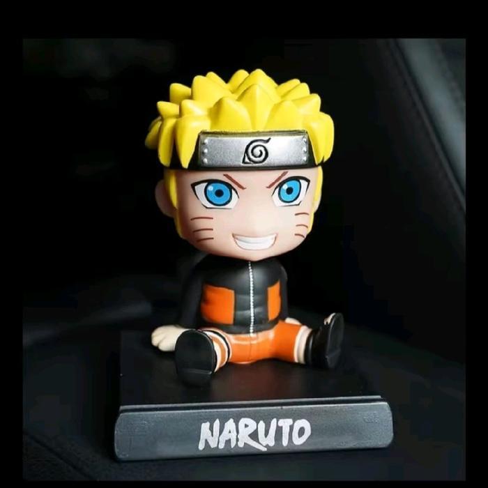 mainan anak boneka pajangan mobil dashboard figure naruto