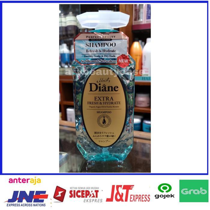 Ready Diane Moist Diane Shampo Extra Fresh & Hydrate 450Ml