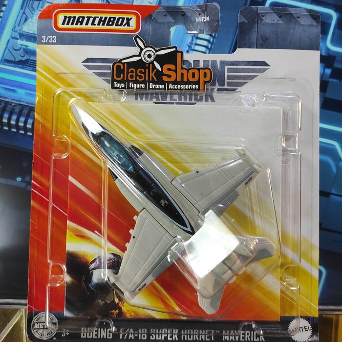 Matchbox Top Gun Maverick Boeing F/A-18 Super Hornet Maverick Terbaru