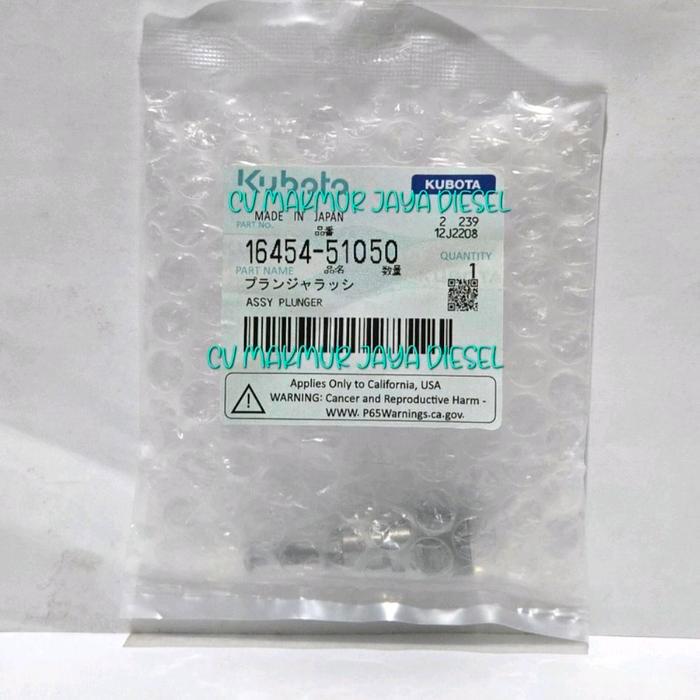 Assy Plunger L4400 16454-51050 Kubota