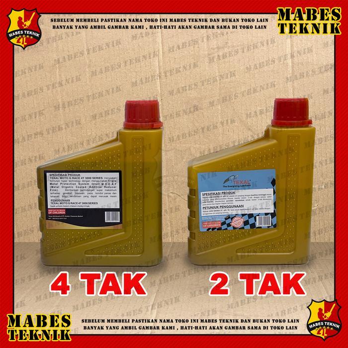 Terlaris OLI 4 TAK TEXAL 1L - MOTO G RACE 4T 3000 SERIES MESIN POT RUMPUT
