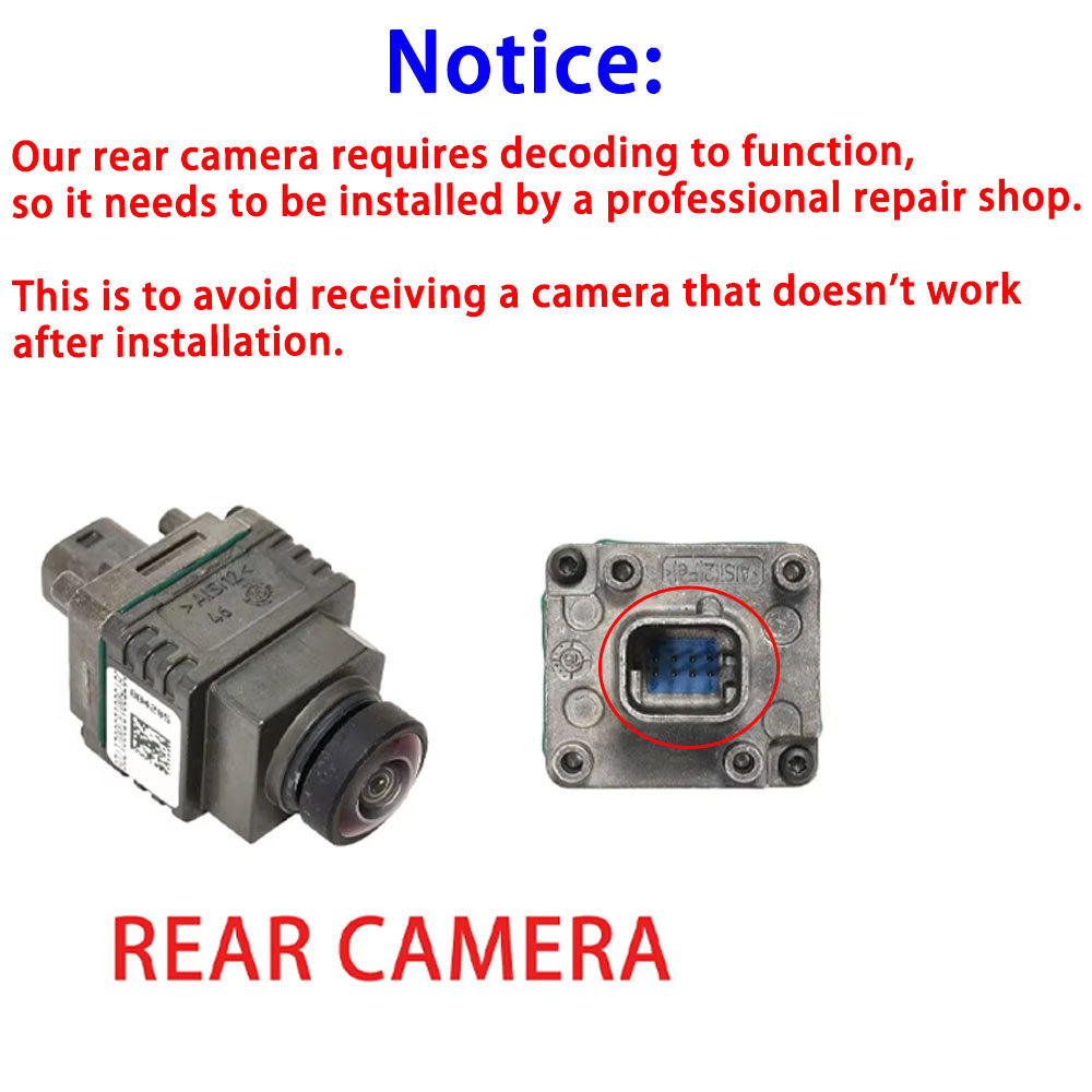 66537951084 For BMW 1 Series 2 Series7 Series X1 X2 X3 X4 X5 X6 2013-2017 Rear View Camera Reverse
