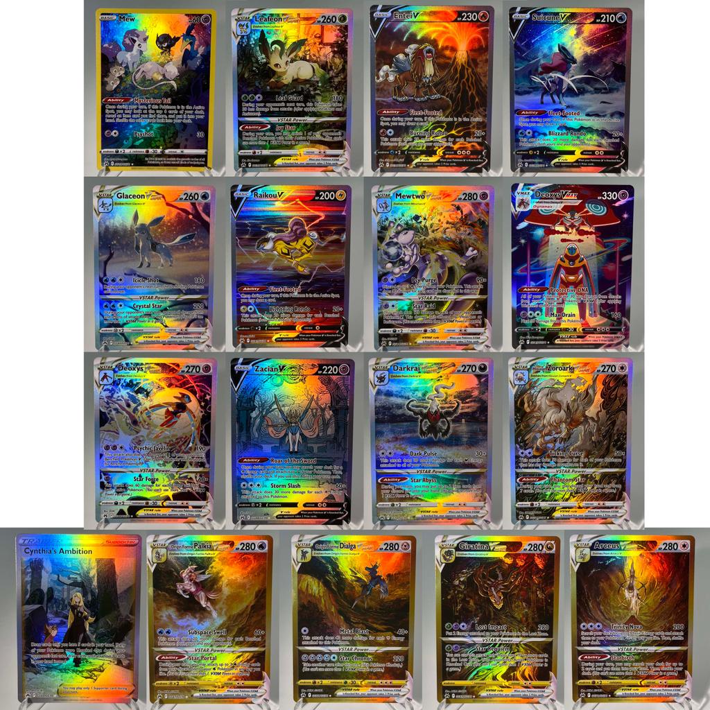 Prismatic Evolutions PKM Cards PTCG5-A GX Rainbow Umbreon Sylveon Leafeon ex Rare Collection Battle