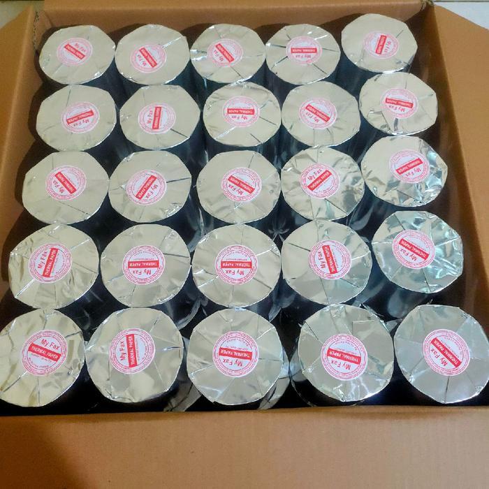 NEW Kertas thermal edc 80x50mm paket 10 pcs struk kasir printer thermal 80mm Roll