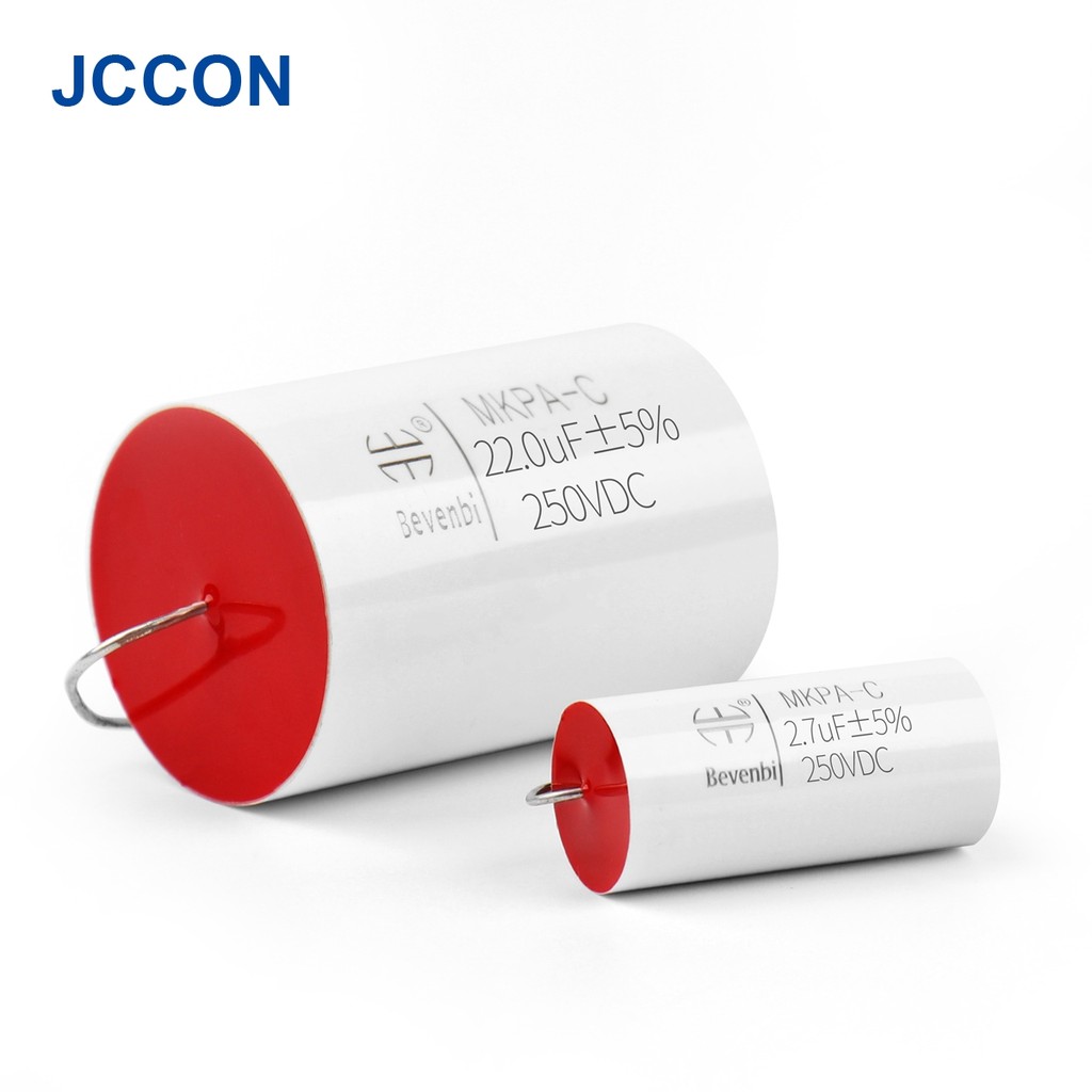 2Pcs MKP Capacitor 250V 0.22UF-68UF Frequency Divider Metallized Polypropylene Film HIFI Audio Fever