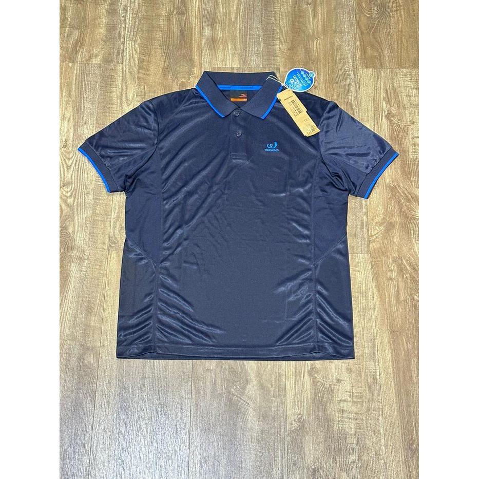 Baju Kaos Polo Shirt Prospecs Korea Men Navy Golf Sport Tennis Yoga Gym Fitness Workout Active