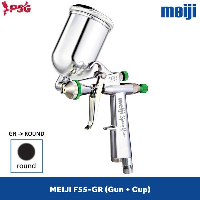 MEIJI F55-GR - ROUND AIRCAP (GUN+CUP)
