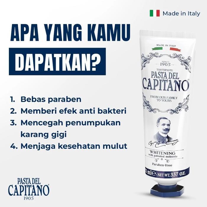 Maria - Pieras' Propolinse Pasta Del Capitano Whitening Toothpaste